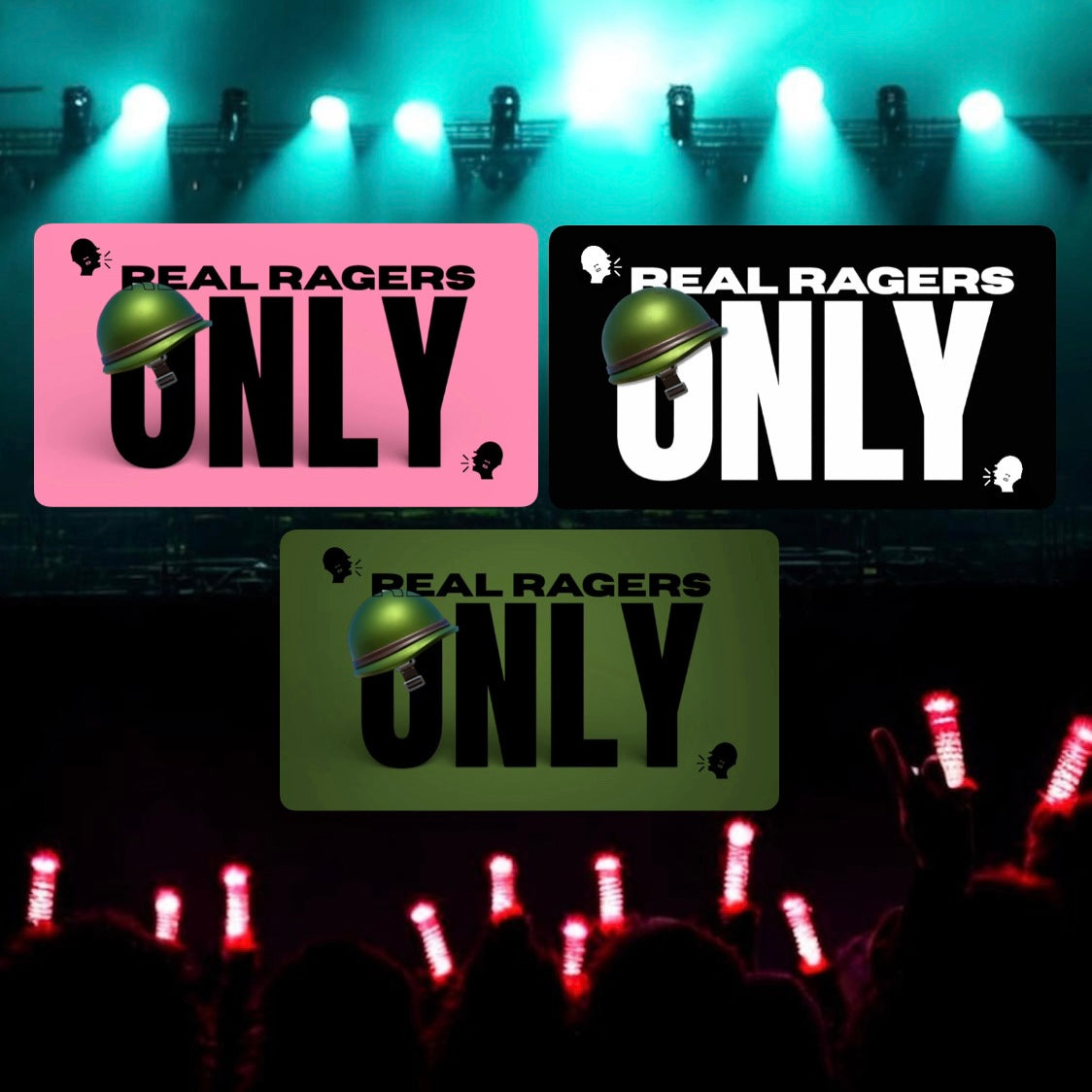 REAL RAGERS ONLY FLAG - Real Ragers Only