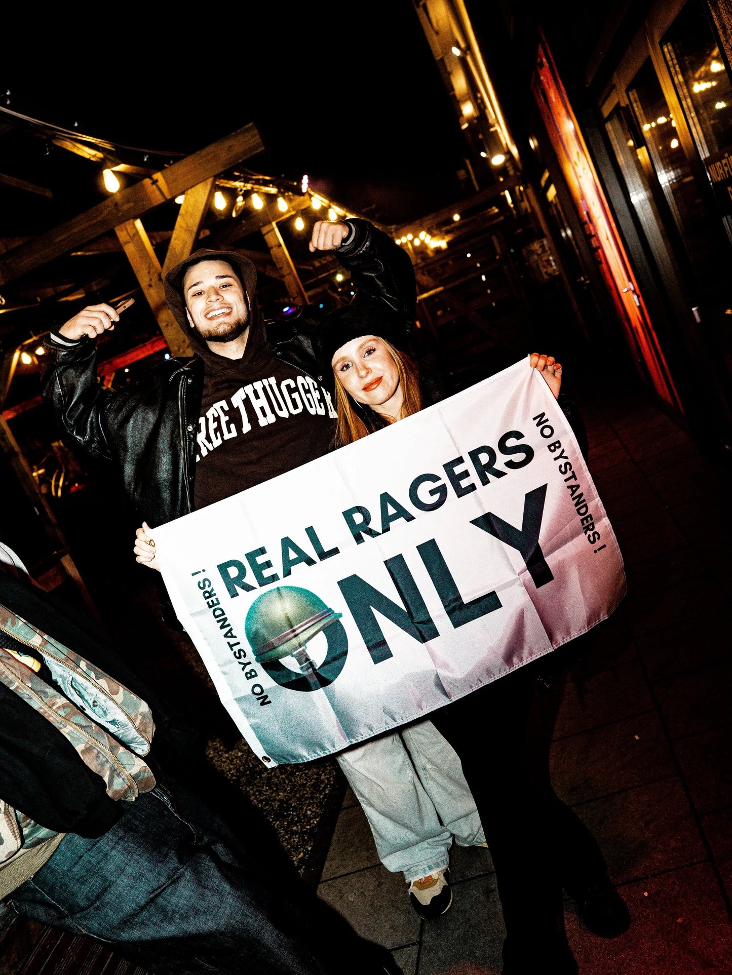 Real Ragers Only Flagge - Real Ragers Only