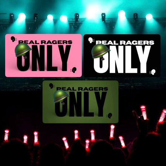 REAL RAGERS ONLY FLAG - Real Ragers Only