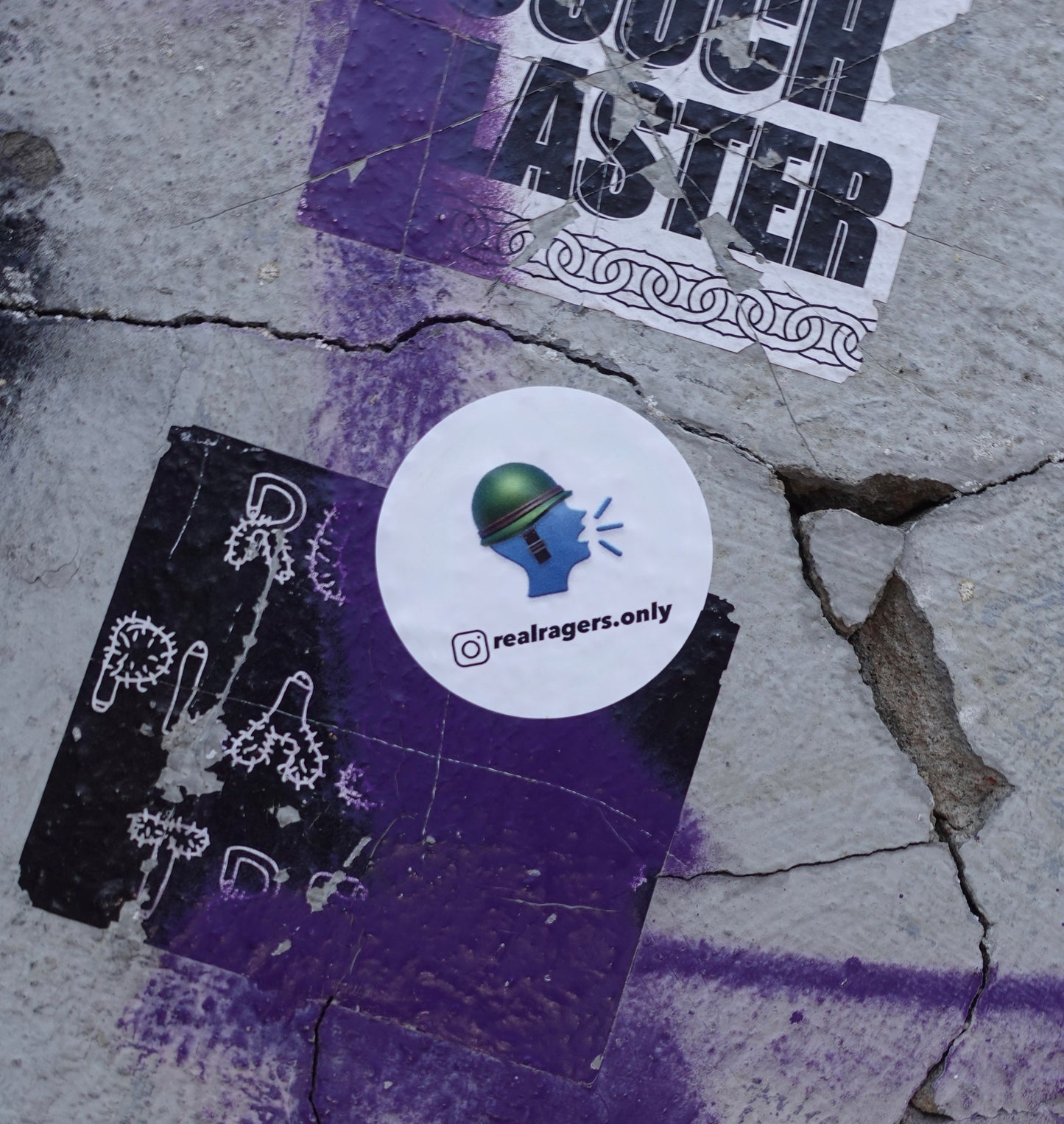 10 REAL RAGERS ONLY STICKER - Real Ragers Only