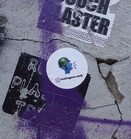10 REAL RAGERS ONLY STICKER - Real Ragers Only