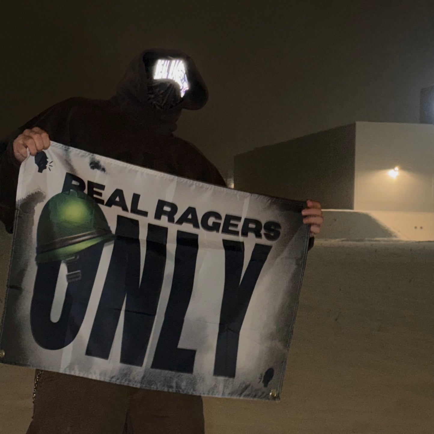 REAL RAGERS ONLY FLAG - Real Ragers Only