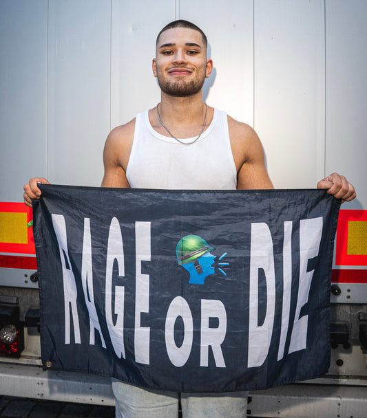 RAGEorDIE FLAG - Real Ragers Only